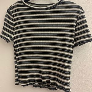Striped crop top